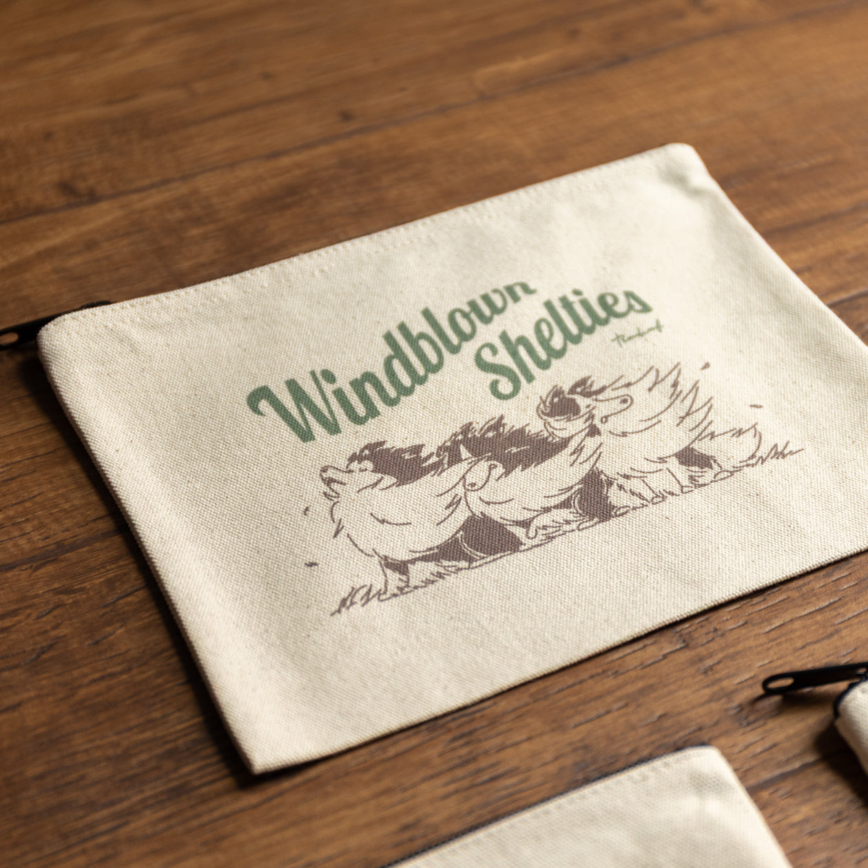 《Windblown Shelties》series