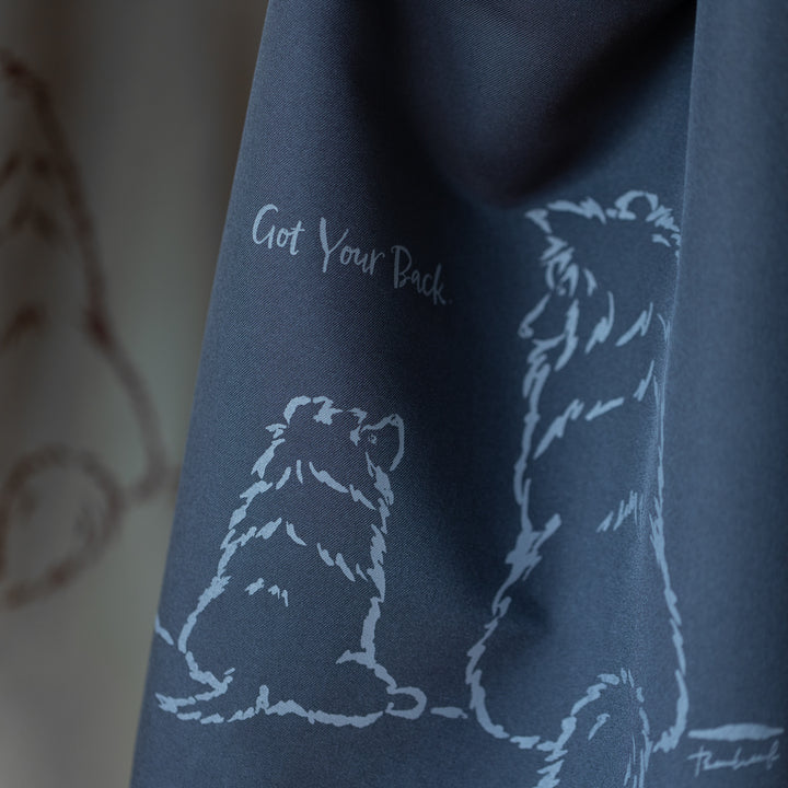親子シェルティ マルシェバッグ Navy (ネイビー)