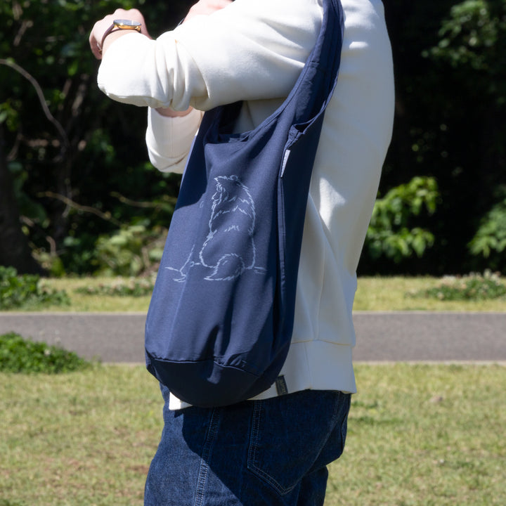 親子シェルティ マルシェバッグ Navy (ネイビー)