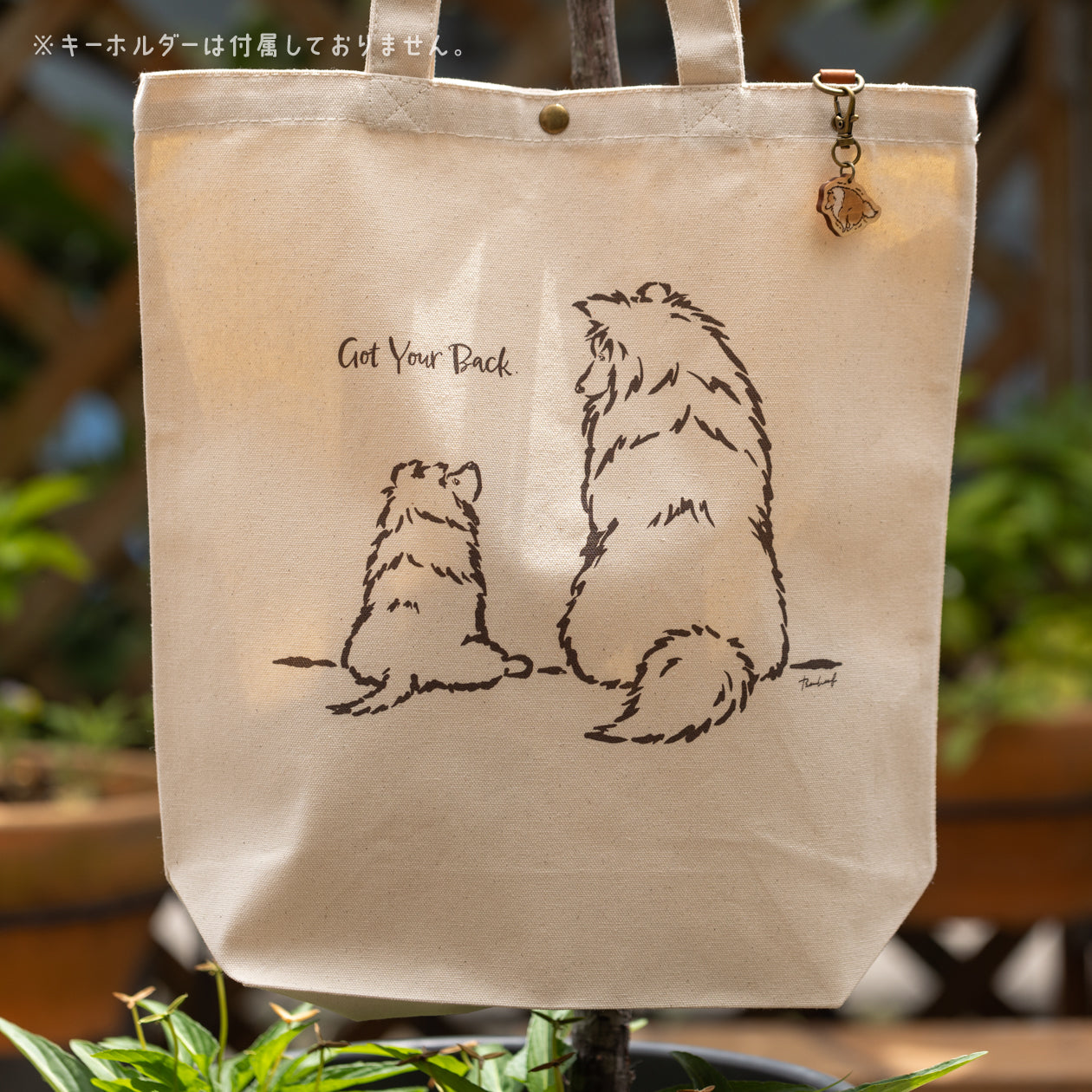 親子シェルティ | トートバッグ【シェルティグッズ専門店 BowWoof Shop】