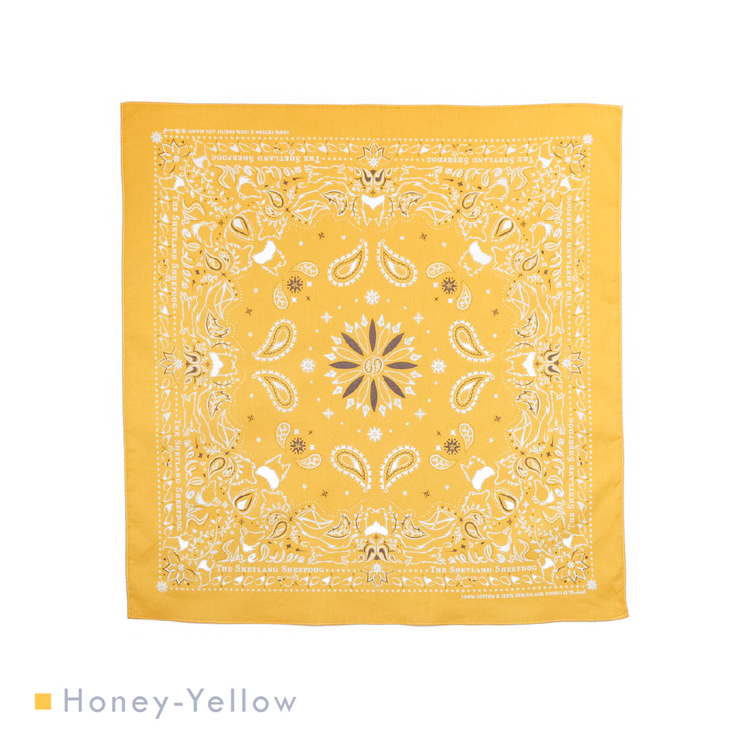 ペイズリー柄シェルティ | バンダナ