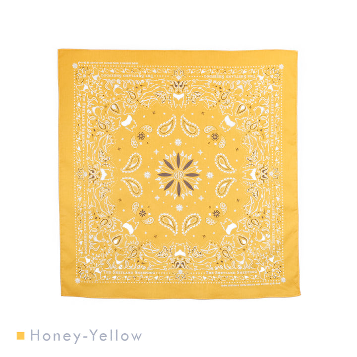 ペイズリー柄シェルティ | バンダナ