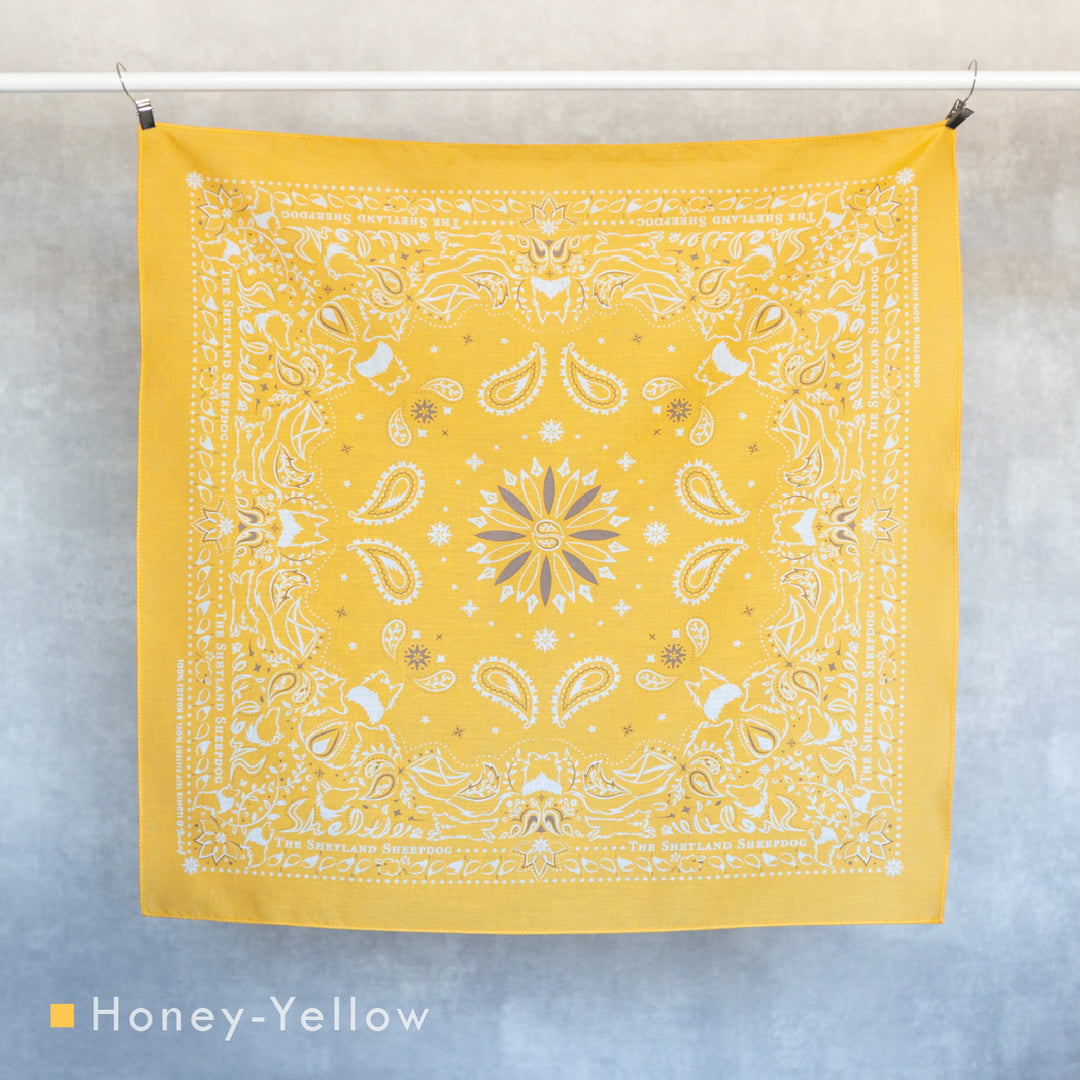 ペイズリー柄シェルティ | バンダナ