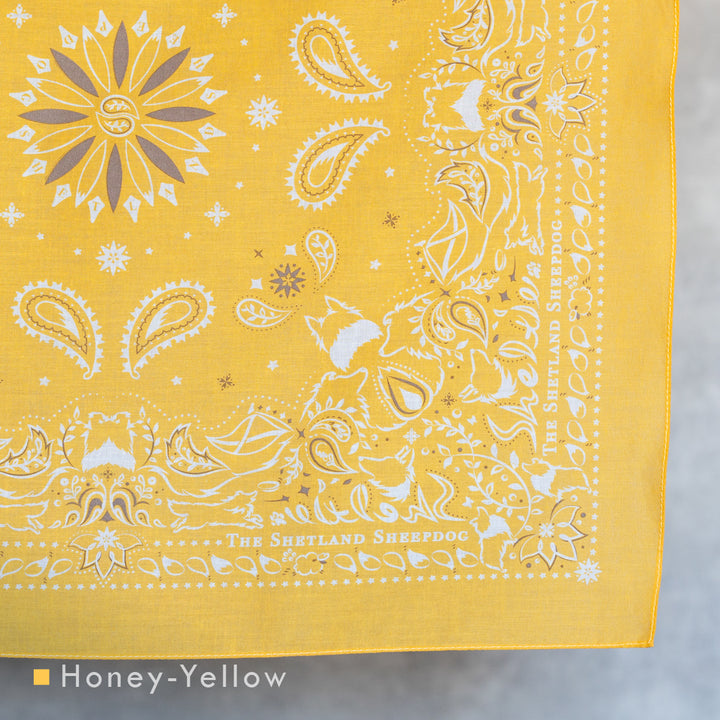 ペイズリー柄シェルティ | バンダナ