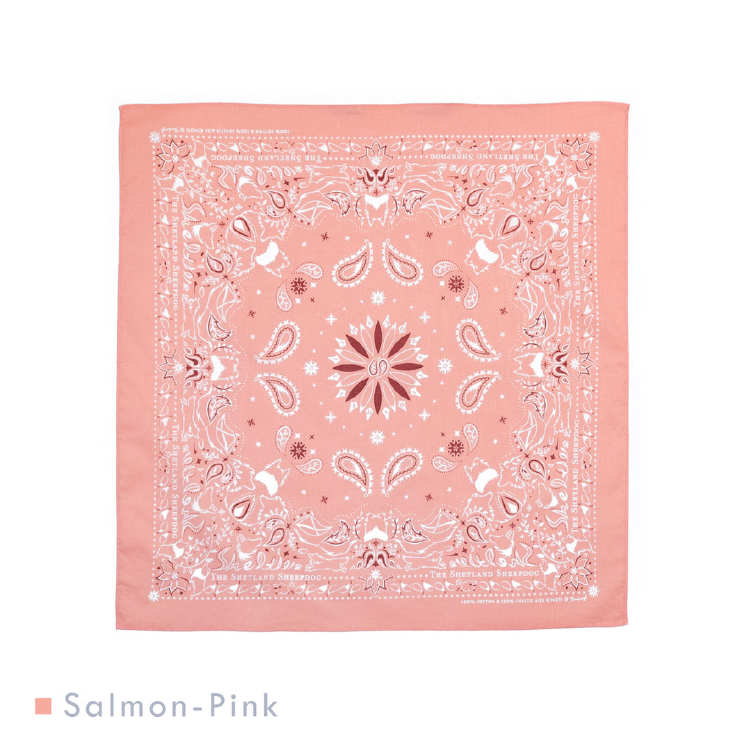 ペイズリー柄シェルティ | バンダナ