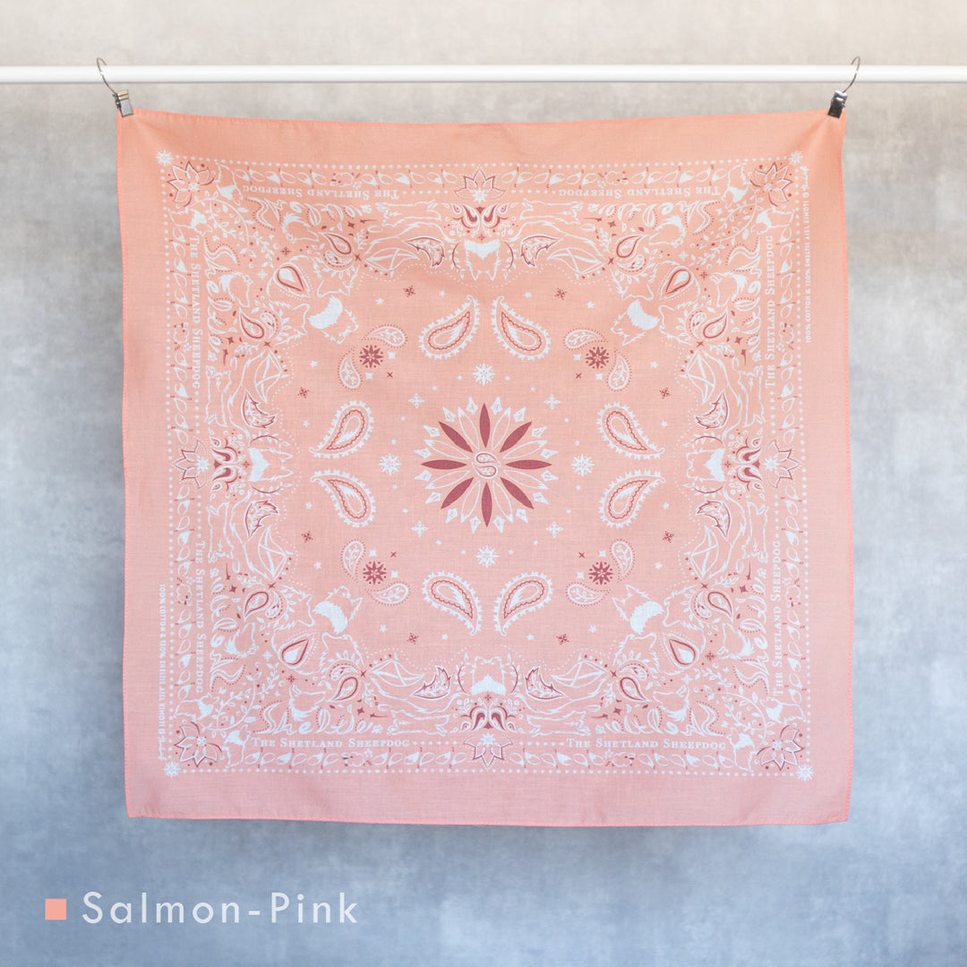 ペイズリー柄シェルティ | バンダナ