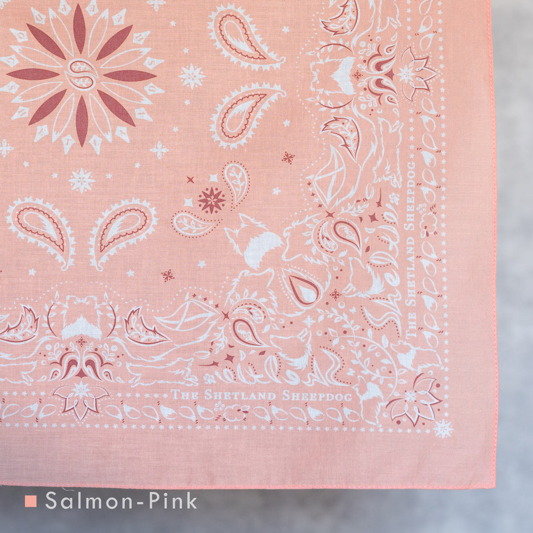 ペイズリー柄シェルティ | バンダナ