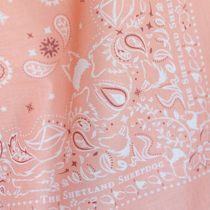 ペイズリー柄シェルティ | バンダナ