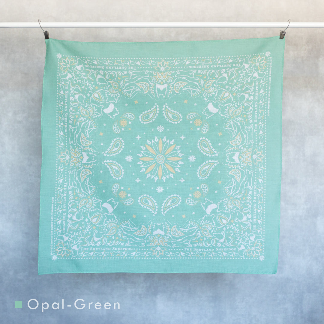 ペイズリー柄シェルティ | バンダナ