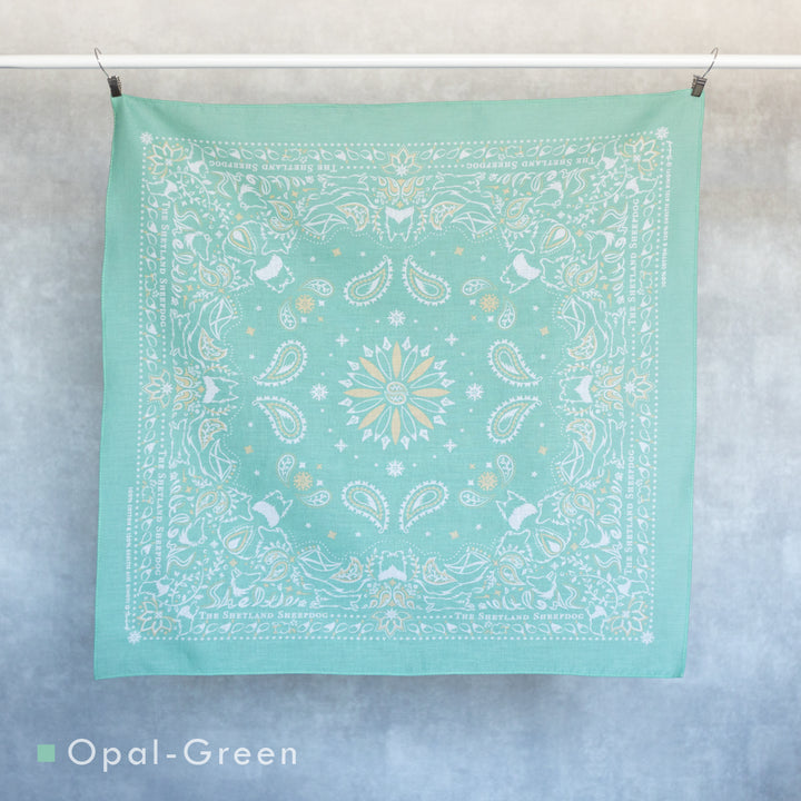 ペイズリー柄シェルティ | バンダナ