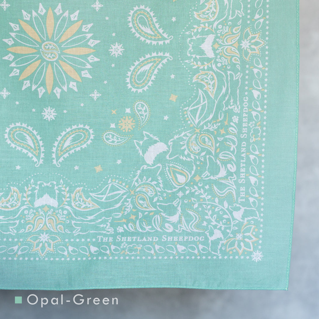 ペイズリー柄シェルティ | バンダナ