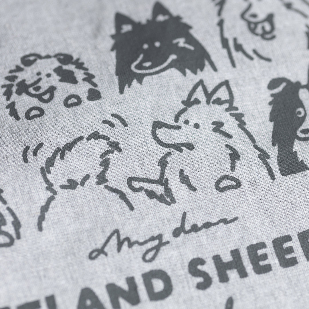 並んでYeaaaaah! Shelties! | マルシェバッグ（再生コットン）