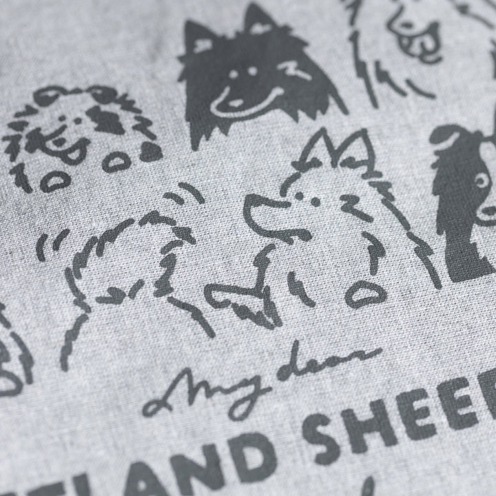 並んでYeaaaaah! Shelties! | マルシェバッグ（再生コットン）