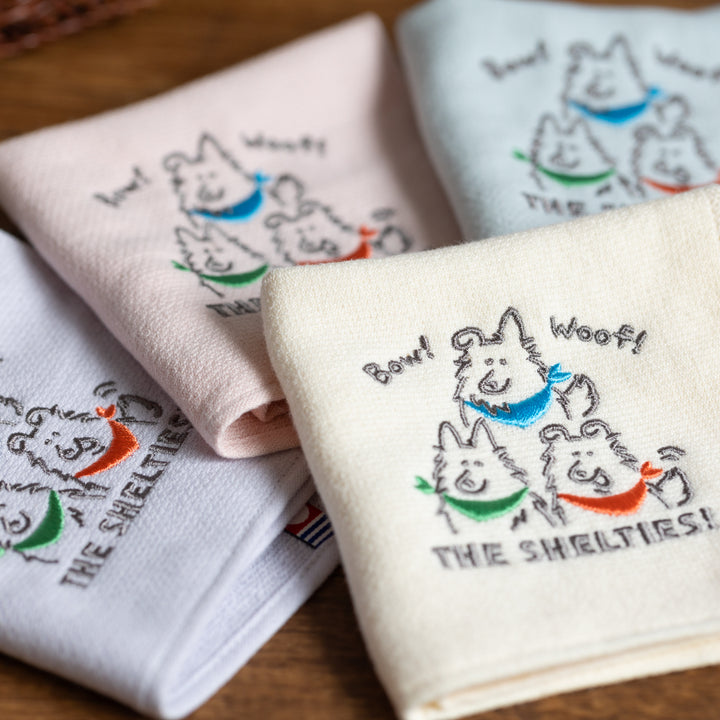 THE バンダナSHELTIES! | 刺繍ハンドタオル