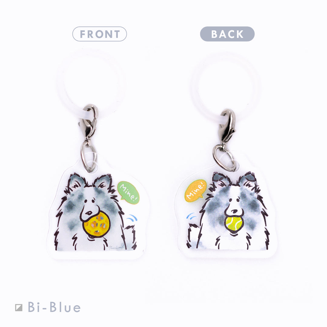 ボール渡したくないシェルティ | めじるしチャーム