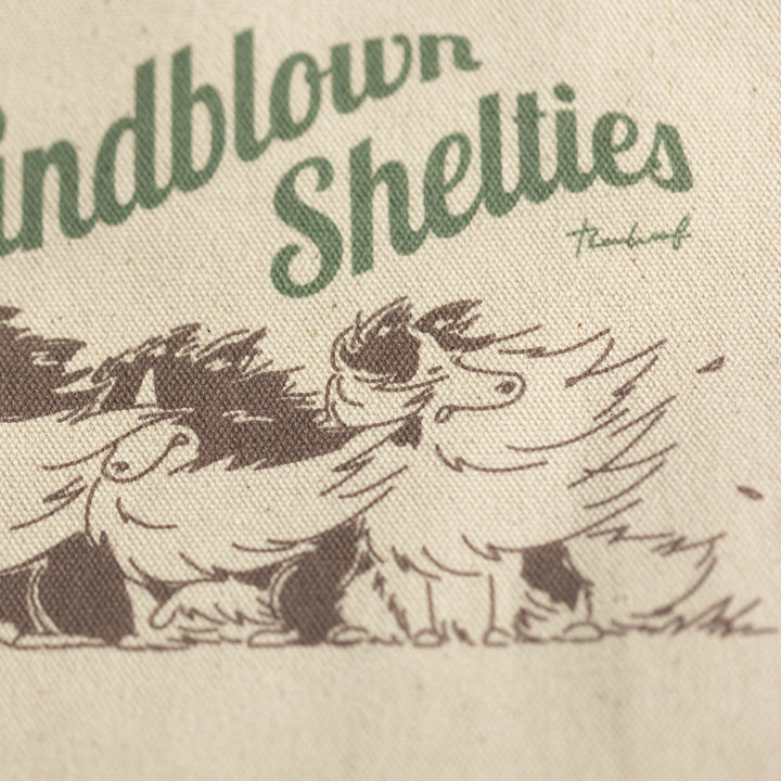 Windblown Shelties | キャンバスフラットポーチ