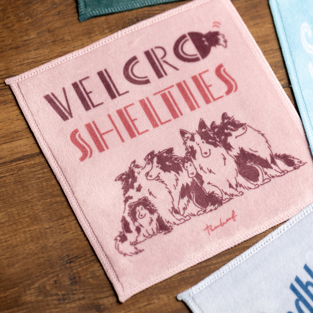 Velcro Shelties | マイクロファイバータオルハンカチ