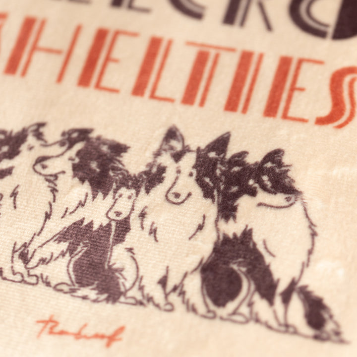 Velcro Shelties | マイクロファイバータオルハンカチ