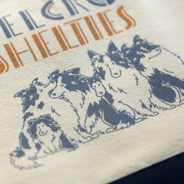 Velcro Shelties | キャンバスショルダートートバッグ