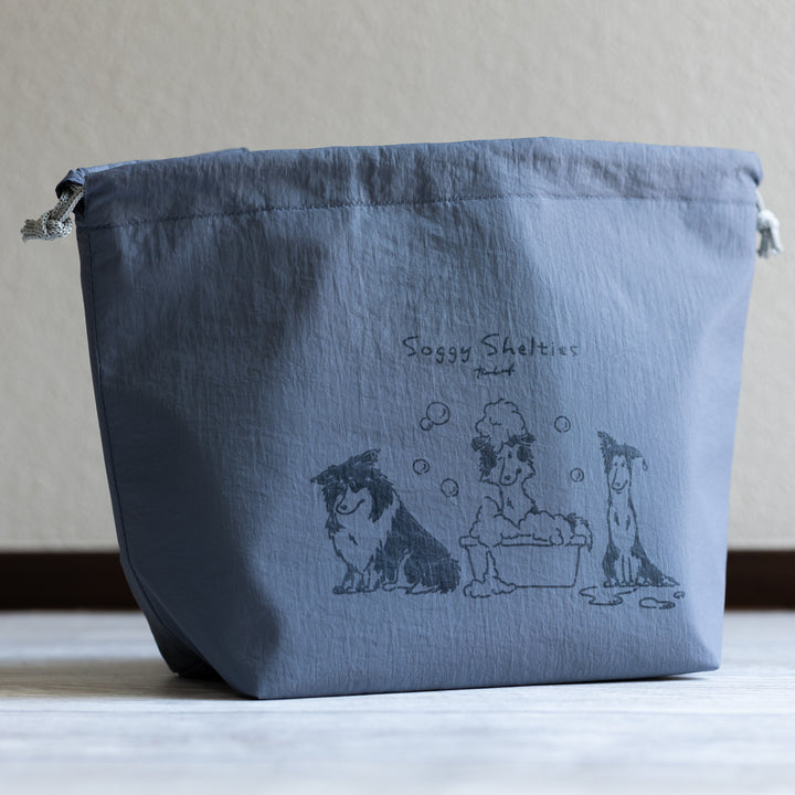 Soggy Shelties | 2way保冷巾着バッグ
