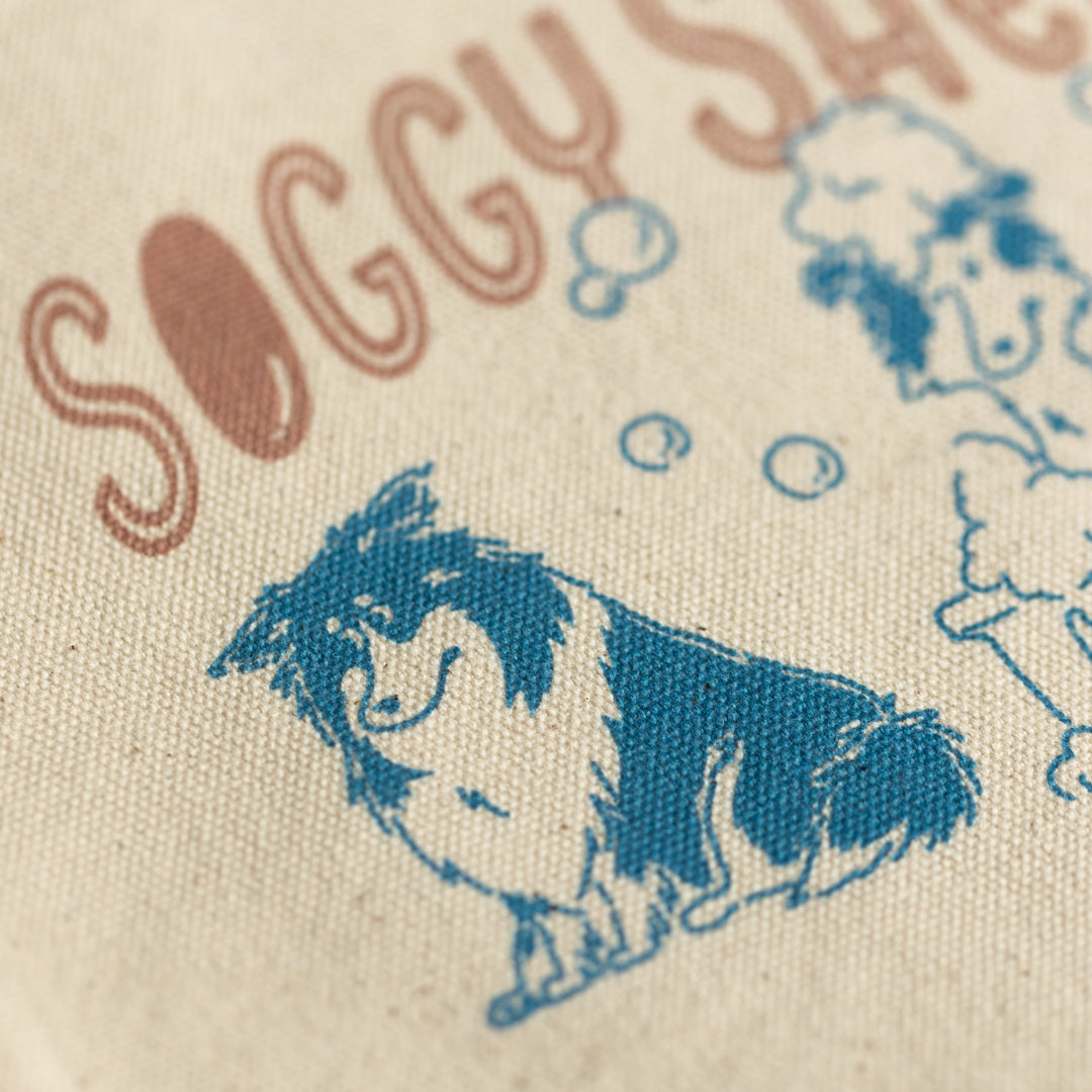 Soggy Shelties | キャンバスフラットポーチ