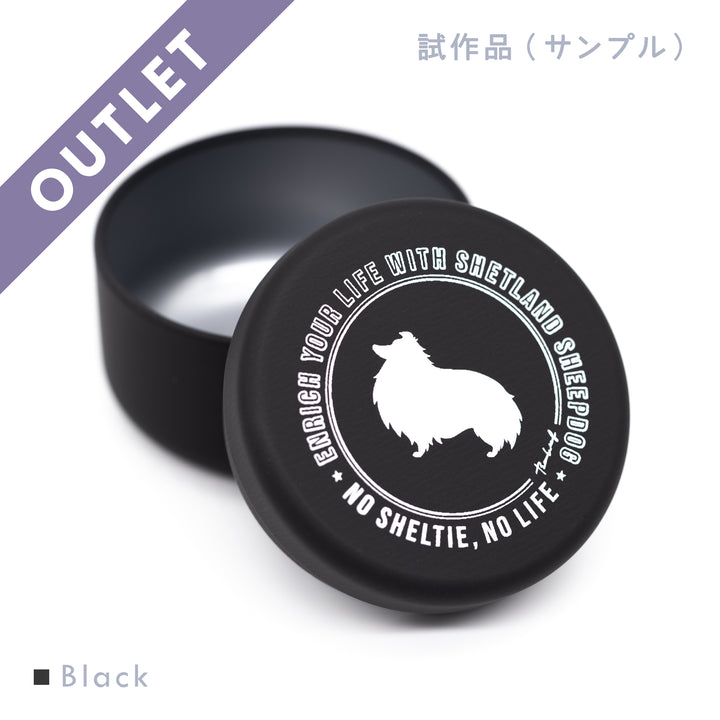 【OUTLET】NO SHELTIE, NO LIFE【垂れ耳】| プチ缶