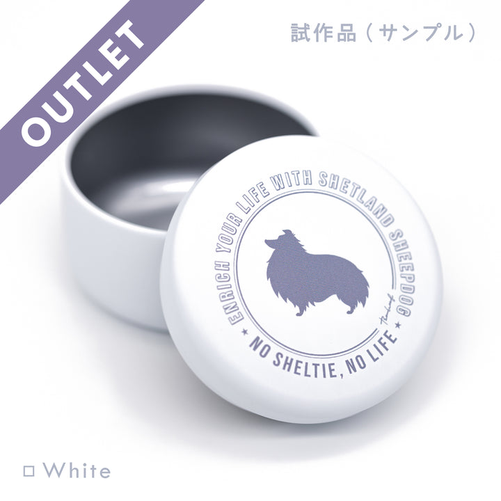 【OUTLET】NO SHELTIE, NO LIFE【垂れ耳】| プチ缶