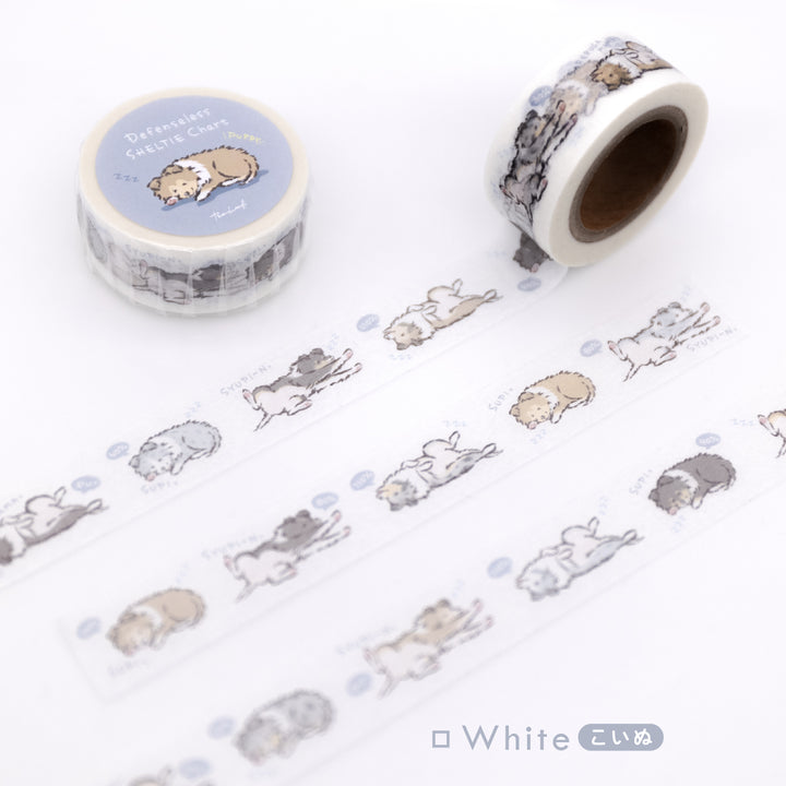 【訳アリ品】無防備シェルティチャート | マスキングテープ