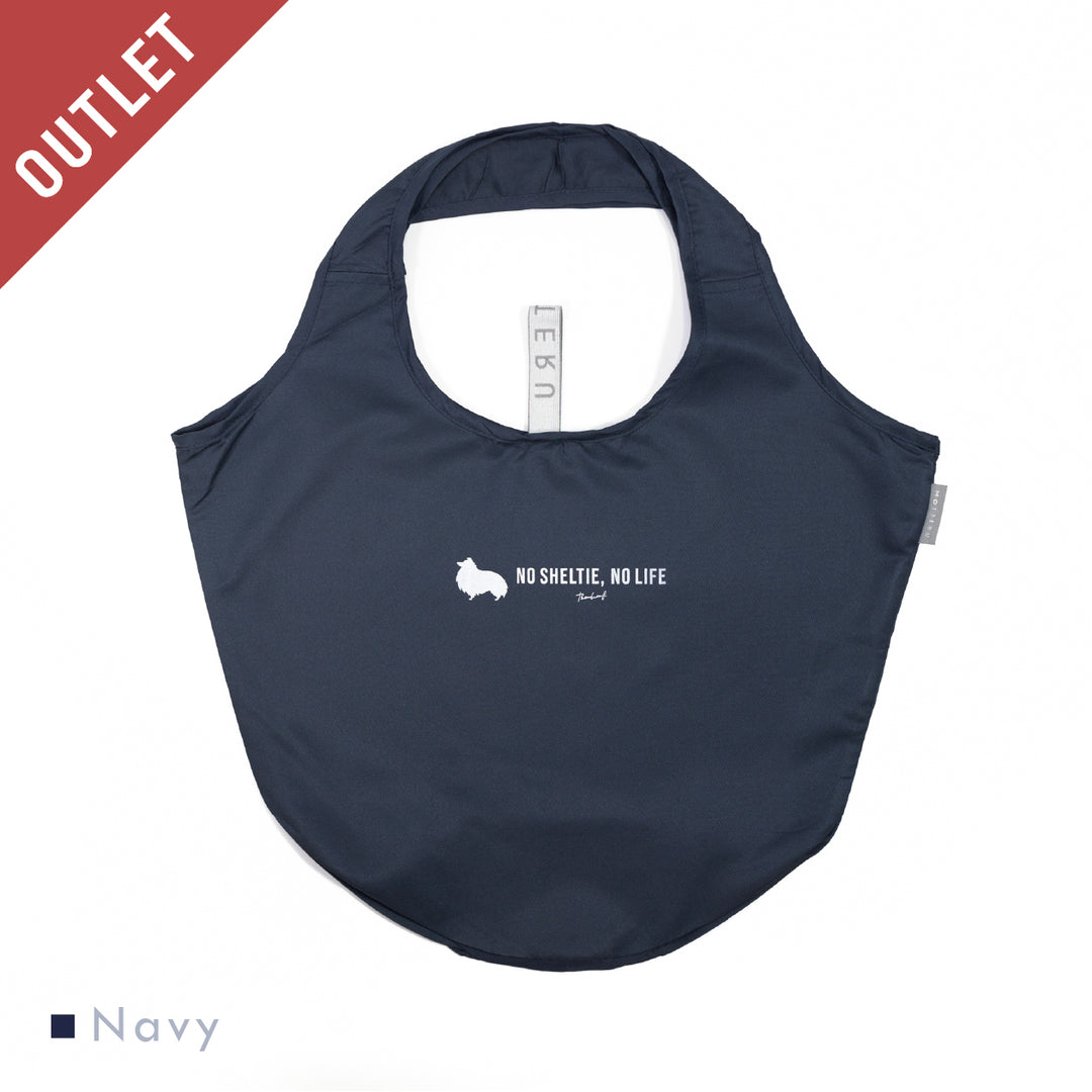 【訳アリ品】NO SHELTIE, NO LIFE【垂れ耳】| マルシェバッグ
