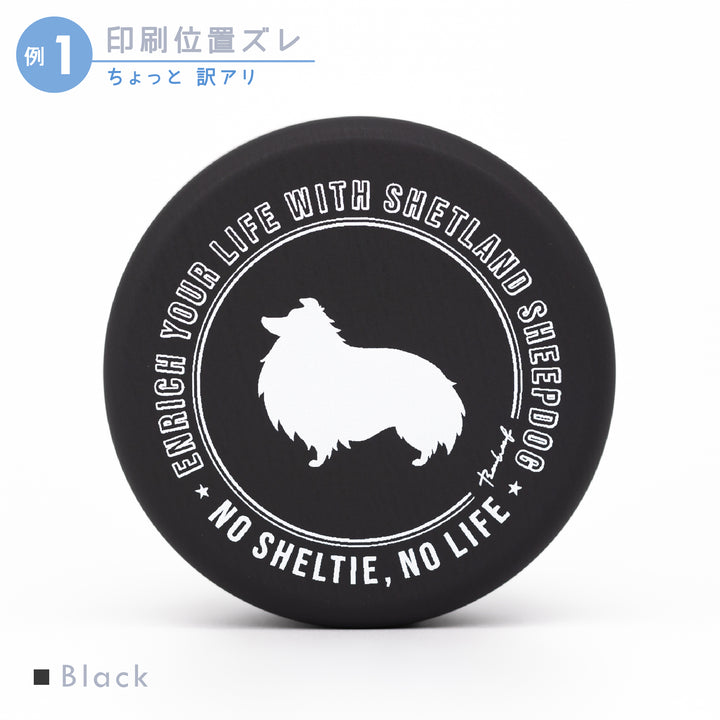 【OUTLET】NO SHELTIE, NO LIFE【垂れ耳】| プチ缶
