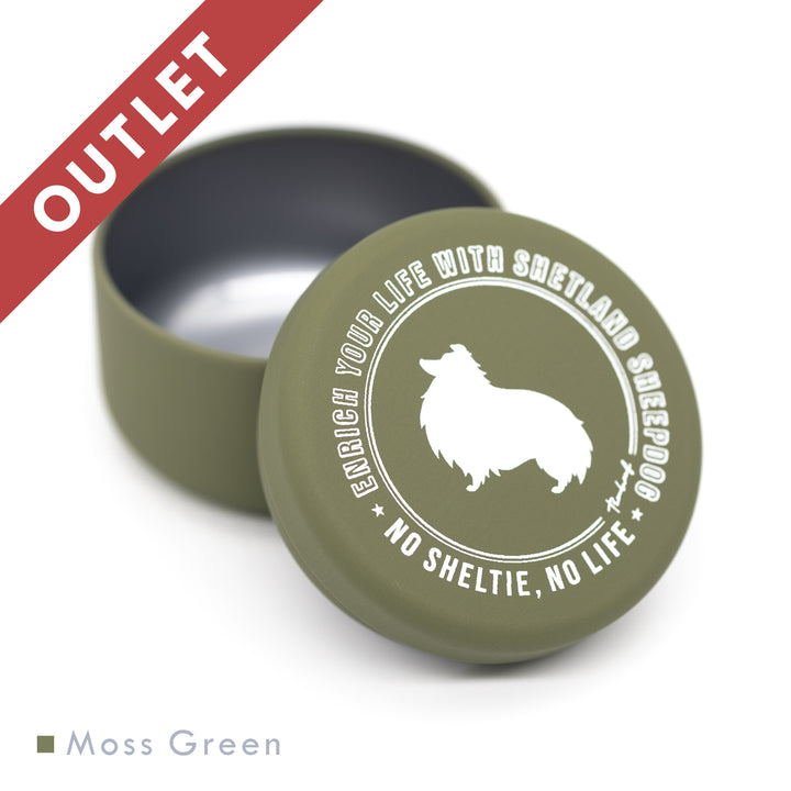 【OUTLET】NO SHELTIE, NO LIFE【垂れ耳】| プチ缶