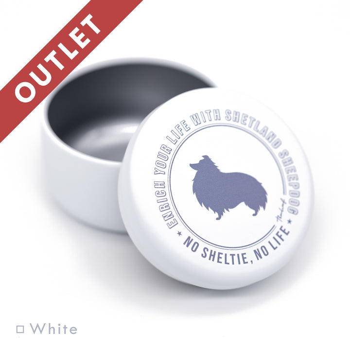 【OUTLET】NO SHELTIE, NO LIFE【垂れ耳】| プチ缶