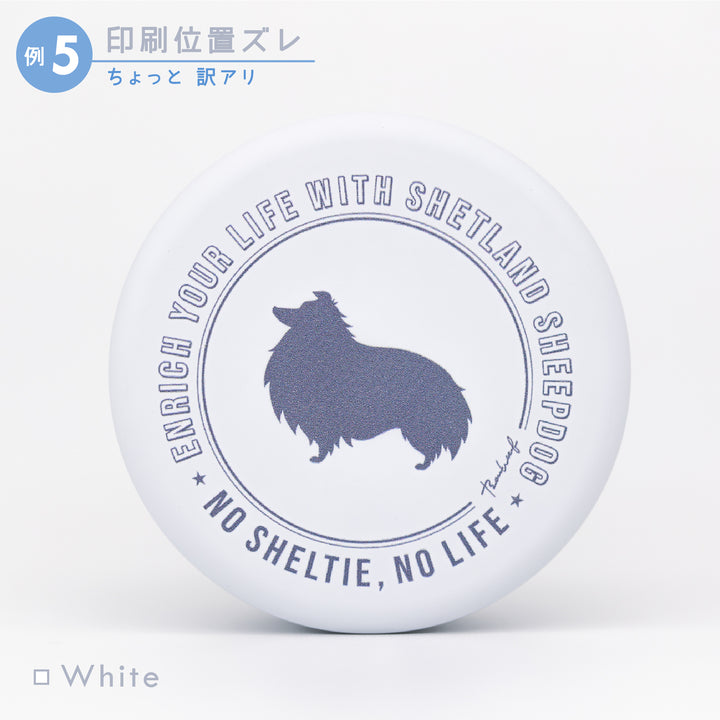 【OUTLET】NO SHELTIE, NO LIFE【垂れ耳】| プチ缶